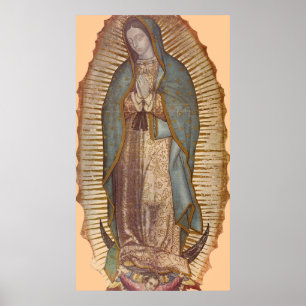 Póster OUR LADY OF GUADALUPE 24 x 43
