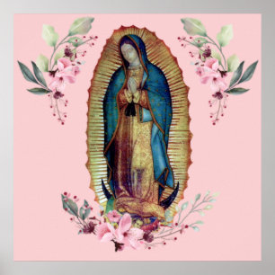 Póster Our Lady of Guadalupe, Nuestra Señora de Guadalupe