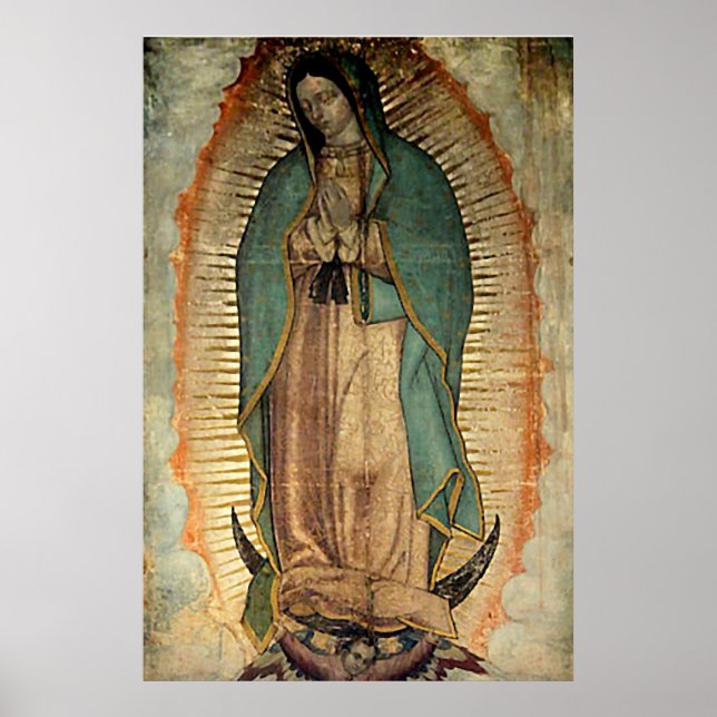 Póster Our Lady of Guadalupe Tilma Replica Poster (Frente)