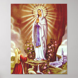 Póster Our Lady of Lourdes