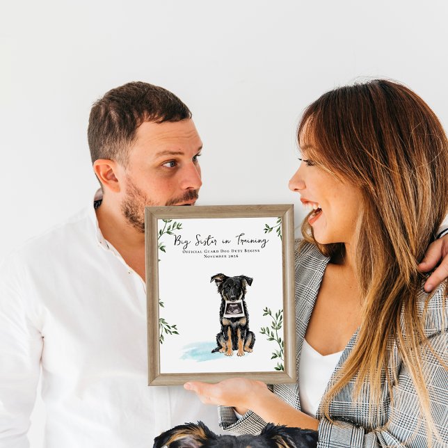 Póster Our Pack Is Growing Dog Pregnancy Photo Prop (Subido por el creador)