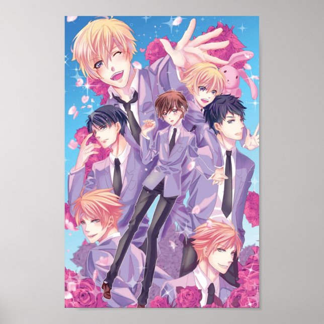 Póster Ouran High School Host Club (Frente)