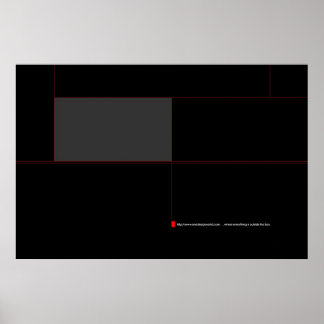 Póster Oustiar la caja