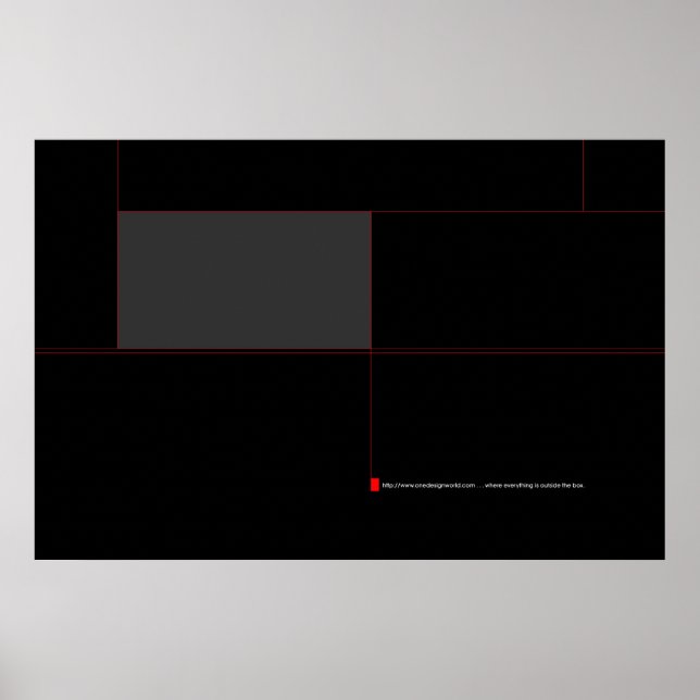 Póster Oustiar la caja (Frente)