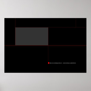 Póster Oustide la caja