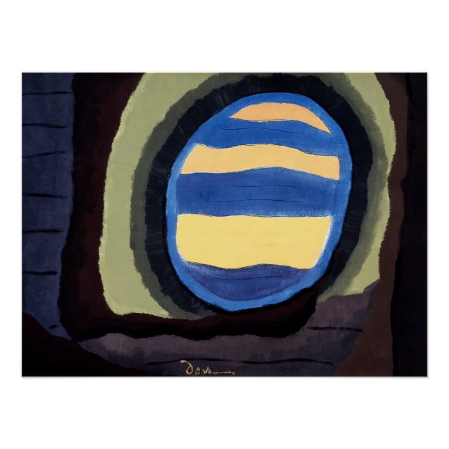 Póster Out the Window de Arthur Dove | Arte de Pared Abst (Anverso)