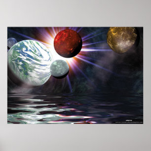 Póster outer space