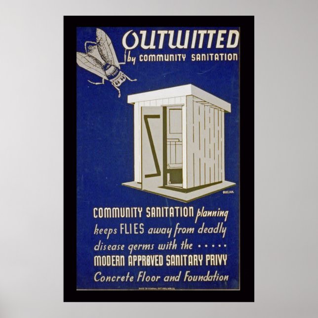 Póster Outhouse Outwiteed (Frente)
