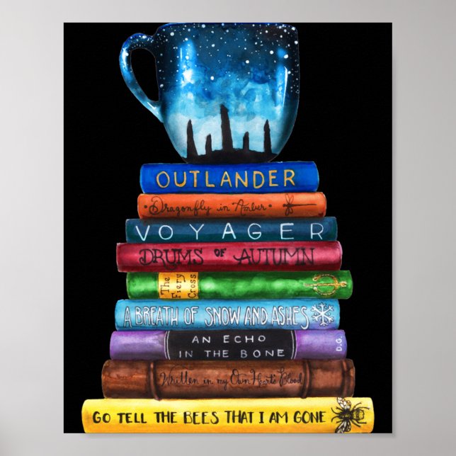 Póster Outlander Lover Essential T Shirt  (Frente)