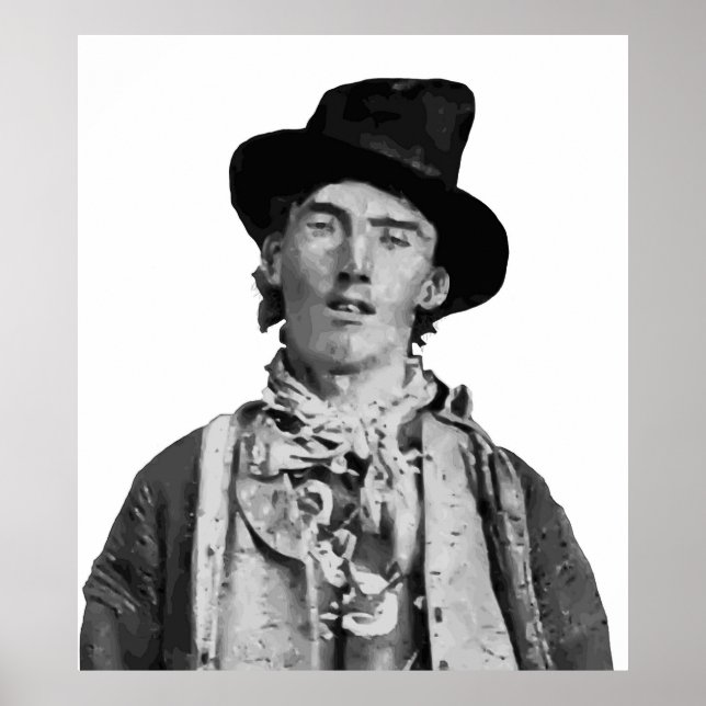 Póster OUTLAW BILLY the KID (Frente)