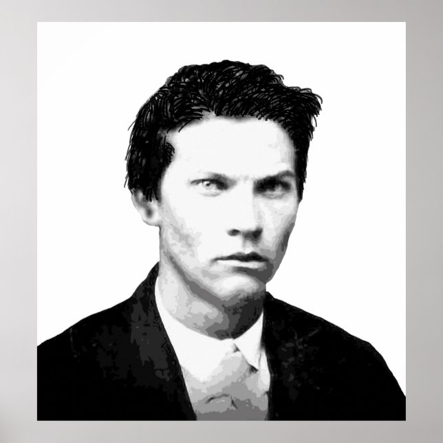 PÓSTER OUTLAW LEGEND JOHN WESLEY HARDIN (Frente)