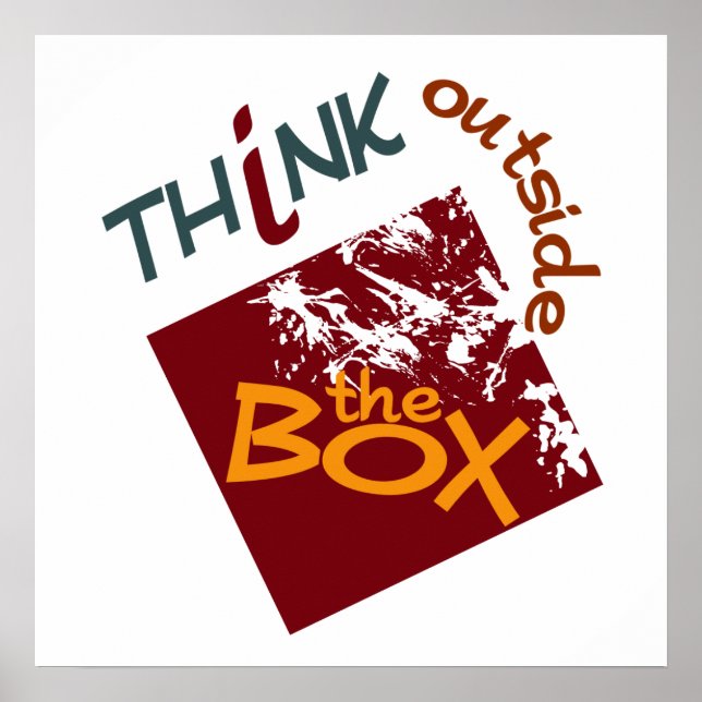 Póster Outside The Box poster (Frente)