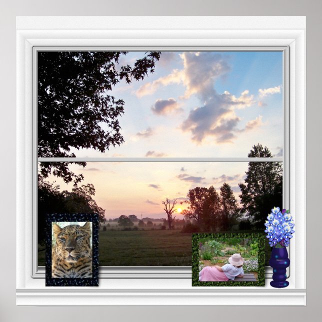 Póster Outside View - Misty Morning (Frente)