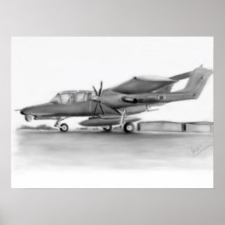 Póster OV10 Plano Bronco