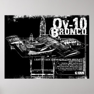 Póster OV-10 Bronco