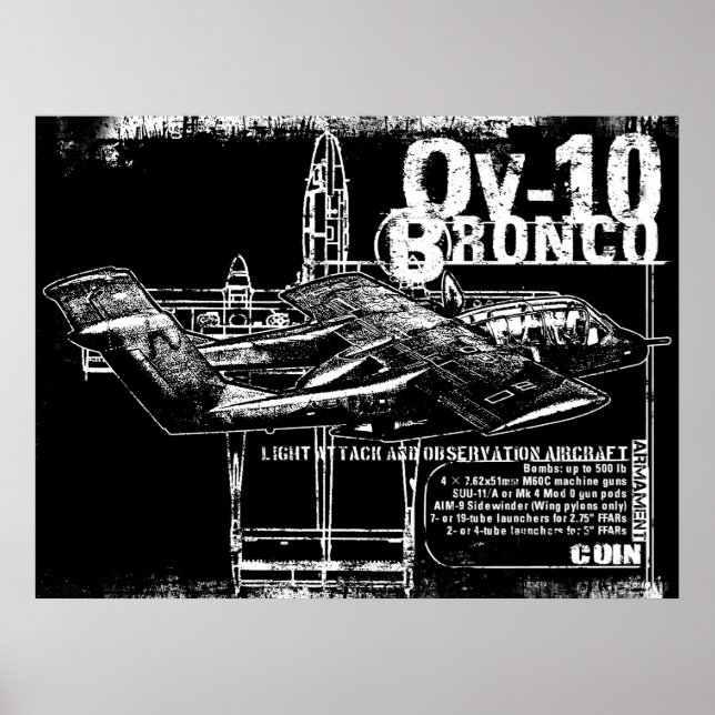 Póster OV-10 Bronco (Frente)