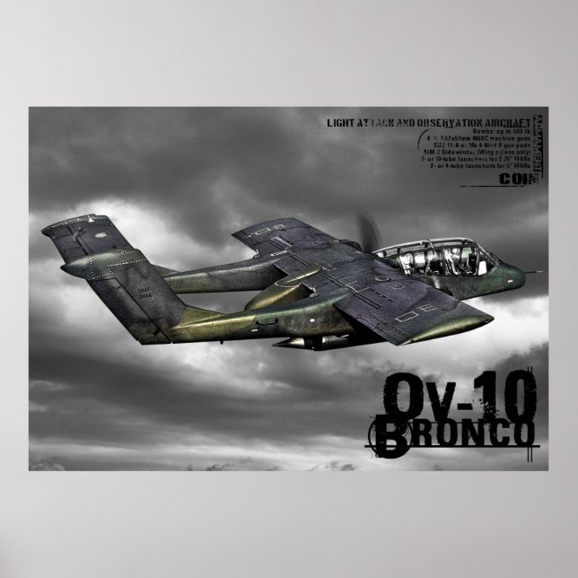 Póster OV-10 Bronco (Frente)