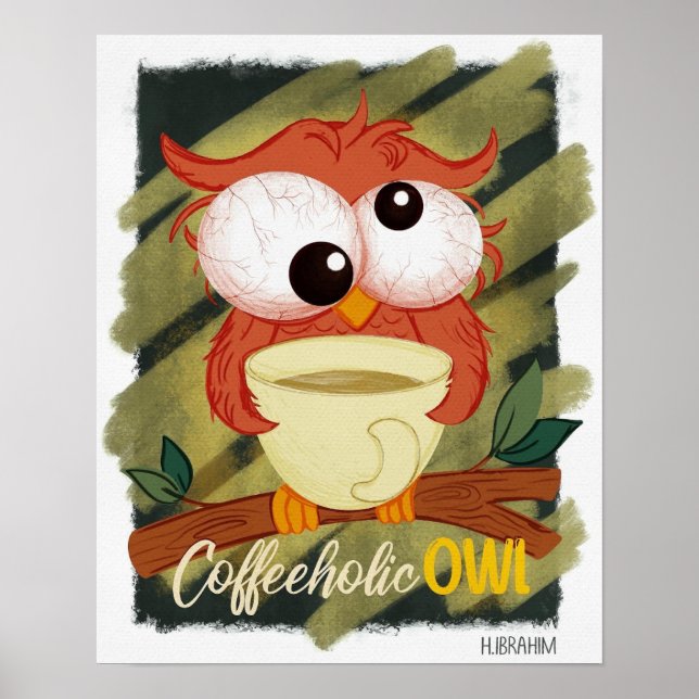 Póster Oveja de Coffeehole (Frente)
