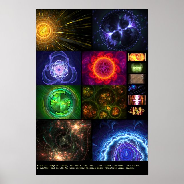 Póster Oveja Eléctrica + Leche (Varios #11) (Frente)