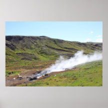 Oveja y manantial caliente