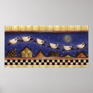 Póster Ovejas de la noche - poster