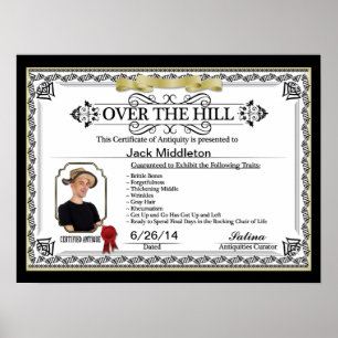 Póster Over the Hill - SRF