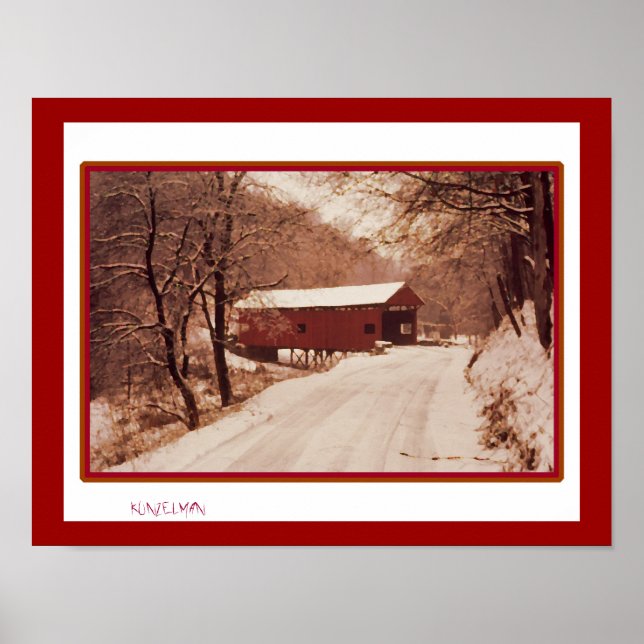 PÓSTER OVER THE RIVER GICLEE PRINT (Frente)