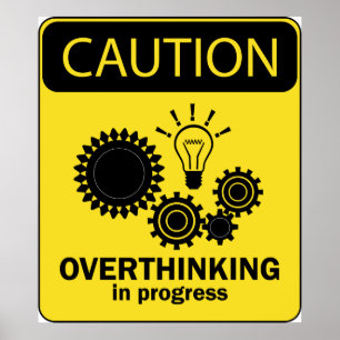 Póster Overthinking en curso