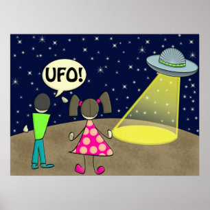 Póster ovni