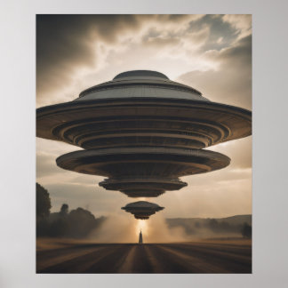 Póster OVNI de alta energía