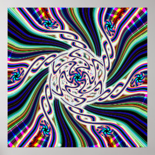 Póster OVNI - más rápido que la conducción ligera