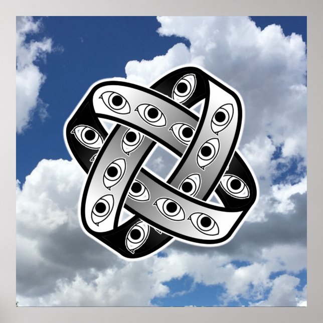 Póster OVNI - Rueda de Ezekiel (Frente)