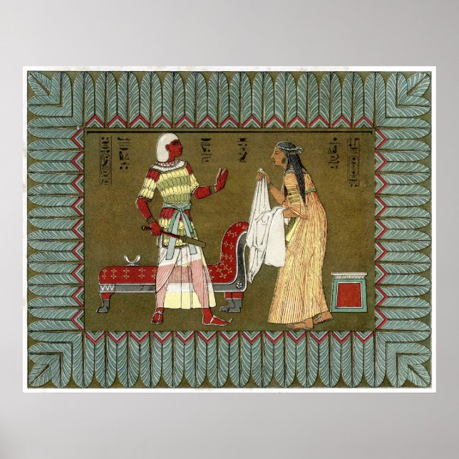 Póster Owen Jones - El siervo hebreo vino a mí (Frente)