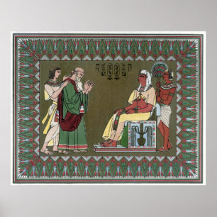 Póster Owen Jones - Joseph trajo a Jacob a su padre