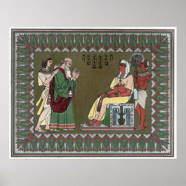 Póster Owen Jones - Joseph trajo a Jacob a su padre (Frente)