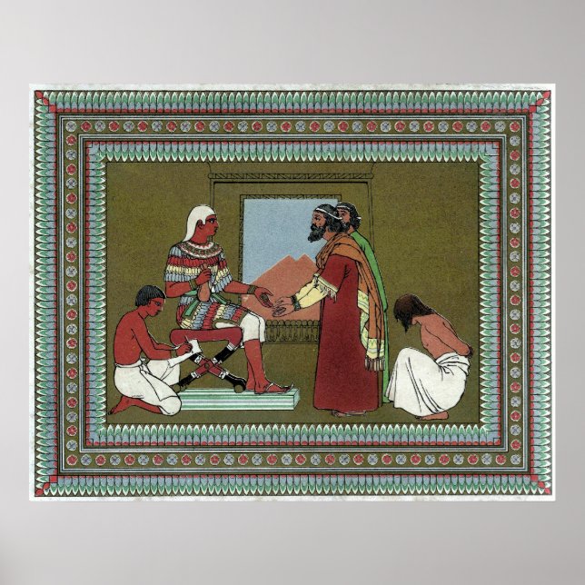 Póster Owen Jones - Los midianitas lo vendieron a Egipto (Frente)