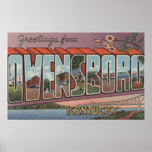 Póster Owensboro, Kentucky - Grandes escenas de letras