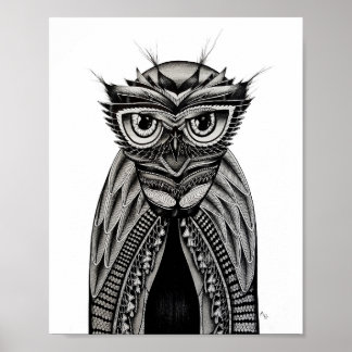 Póster Owl Art