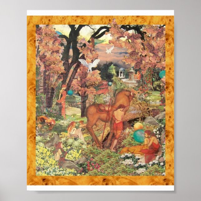 PÓSTER OWL IN FLIGHT (Frente)