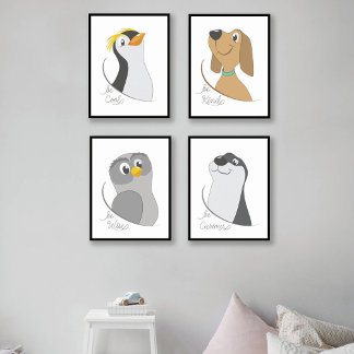 Póster Owl - Sé sabio