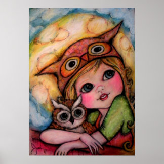 Póster Owl Solo Tiene Ojos Para Usted - Owl Art