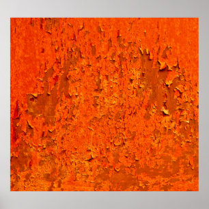 Póster Óxido de cosecha: antigua superficie texturada