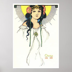 Póster Ozma, Poster de Oz