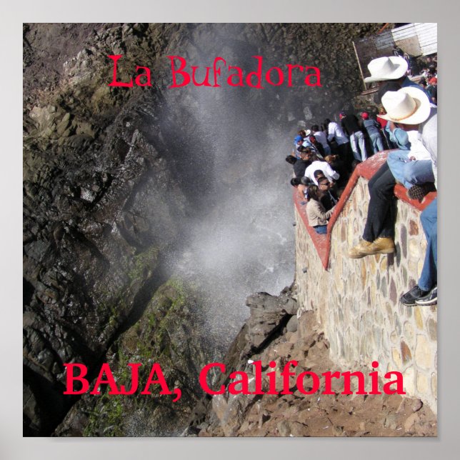 Póster P1010050, La Bufadora, La Bufadora, BAJA, Calif... (Frente)