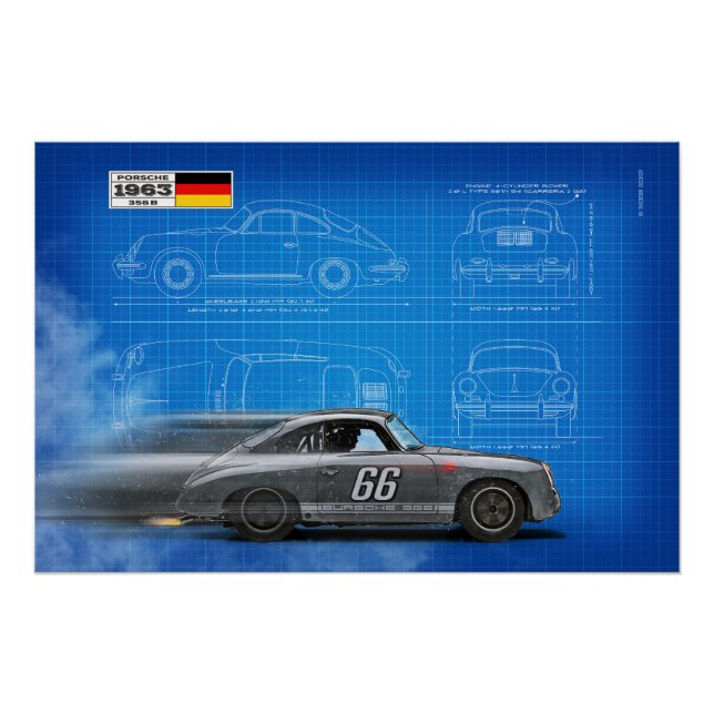 Póster P 356 Blueprint (Anverso)