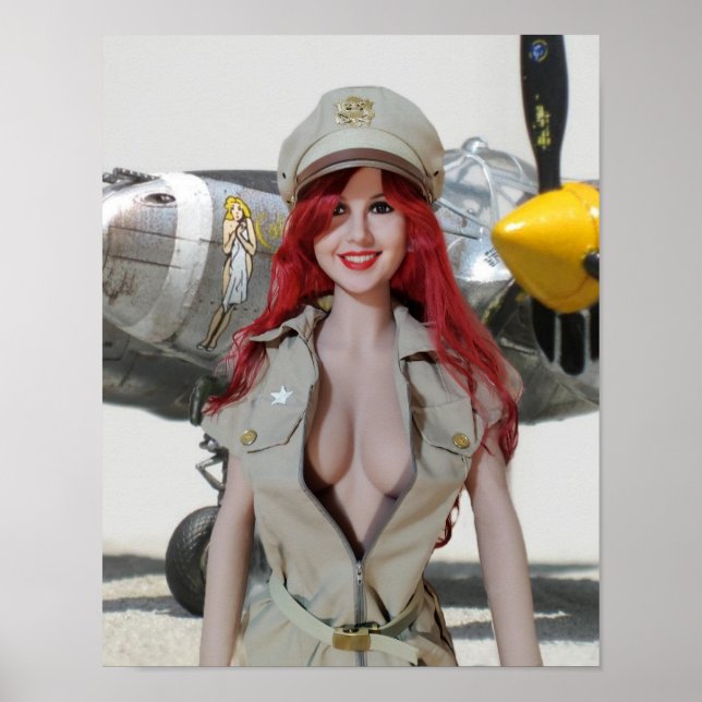 Póster P-38 chica (Frente)