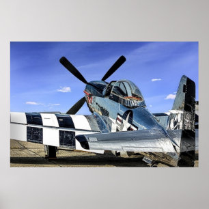 Póster P-51 Mustang