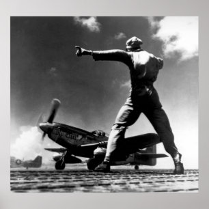 Póster P-51 Mustang