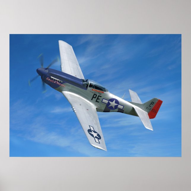 Póster P-51D "Cripes A' Mighty" (Frente)
