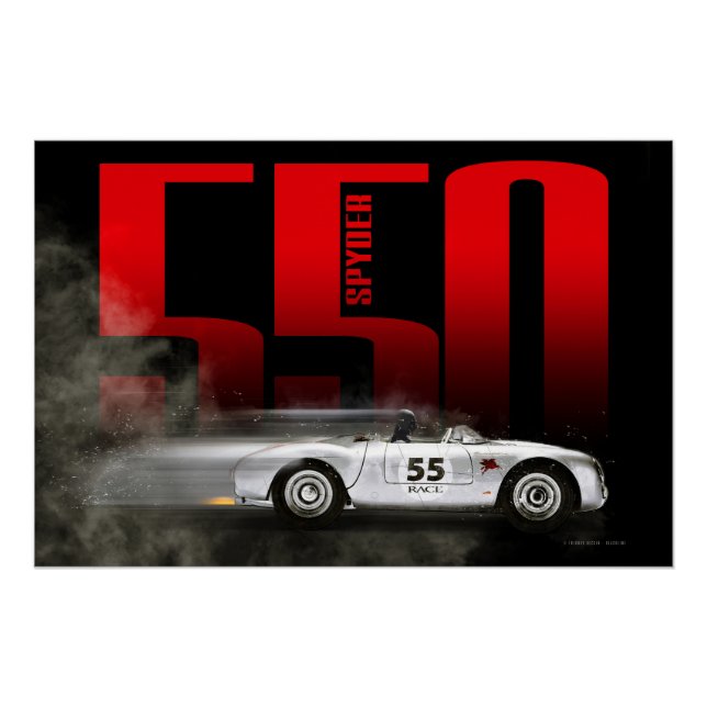Póster P 550 Spyder (Anverso)